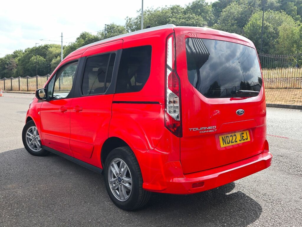 Ford Tourneo Connect 1.5 Titanium Ecoblue Red #2