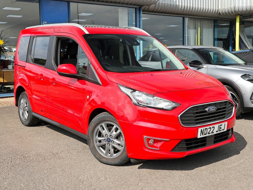 Ford Tourneo Connect 1.5 Titanium Ecoblue Red