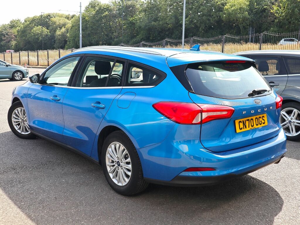 Ford Focus Titanium Tdci Blue #2