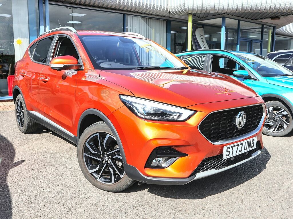 MG ZS Exclusive T-gdi Orange