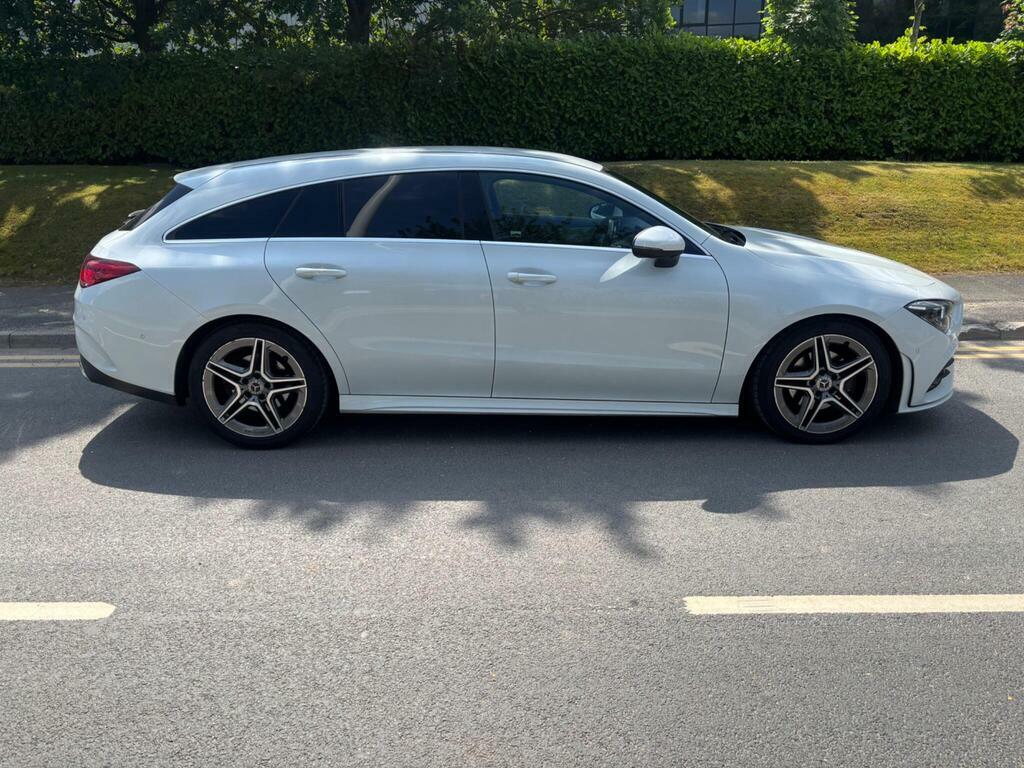 Mercedes-Benz CLA Class 1.3 Cla180 Amg Line Shooting Brake 7G-dct Euro 6 White #5
