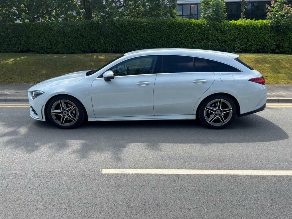 Mercedes-Benz CLA Class 1.3 Cla180 Amg Line Shooting Brake 7G-dct Euro 6 White #6
