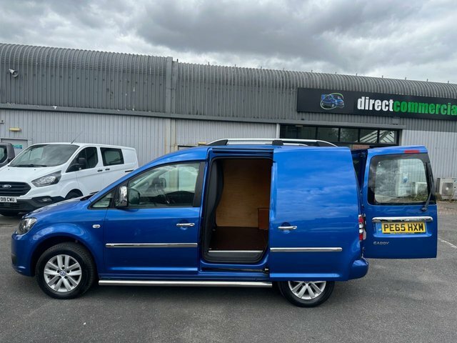 Volkswagen Caddy 1.6 Tdi C20 Highline Blue #3