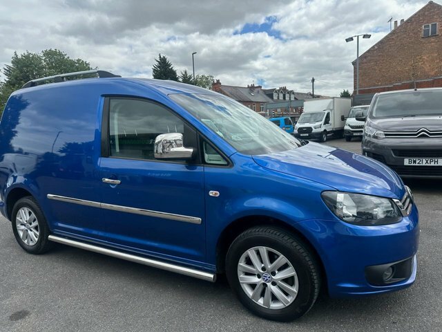 Volkswagen Caddy 1.6 Tdi C20 Highline Blue #2