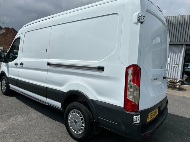 Ford Transit Custom 2.2 350 Shr 124 FJ66XWL White #3