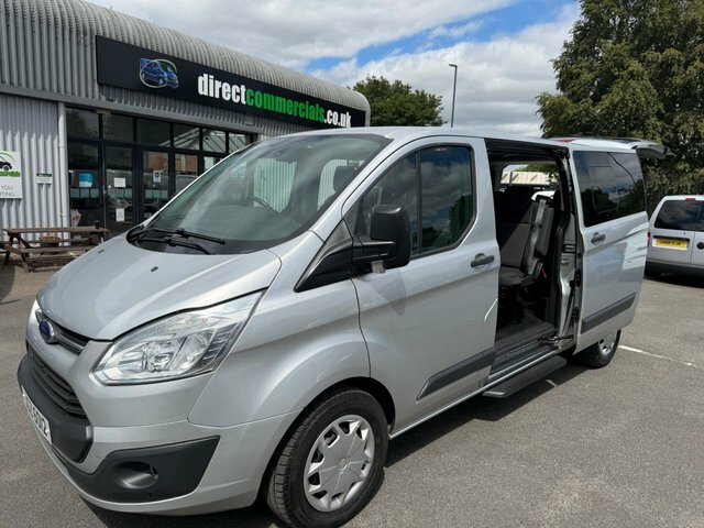 Ford Tourneo Custom 310 Ecoblue Titanium Minibus Silver #7