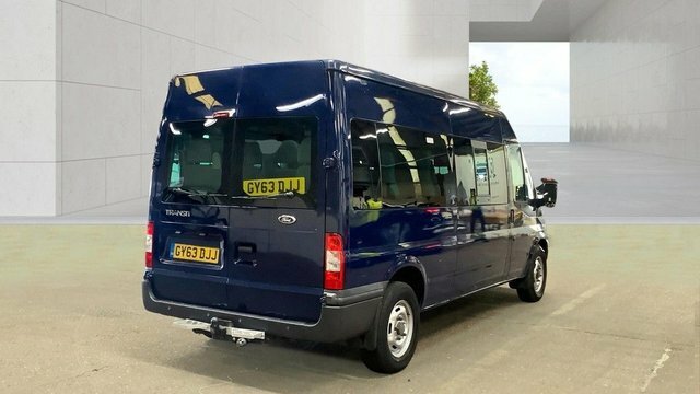 Ford Transit Custom Connect Lwb High Roof 5 Seat Crew Van U4142 White #4