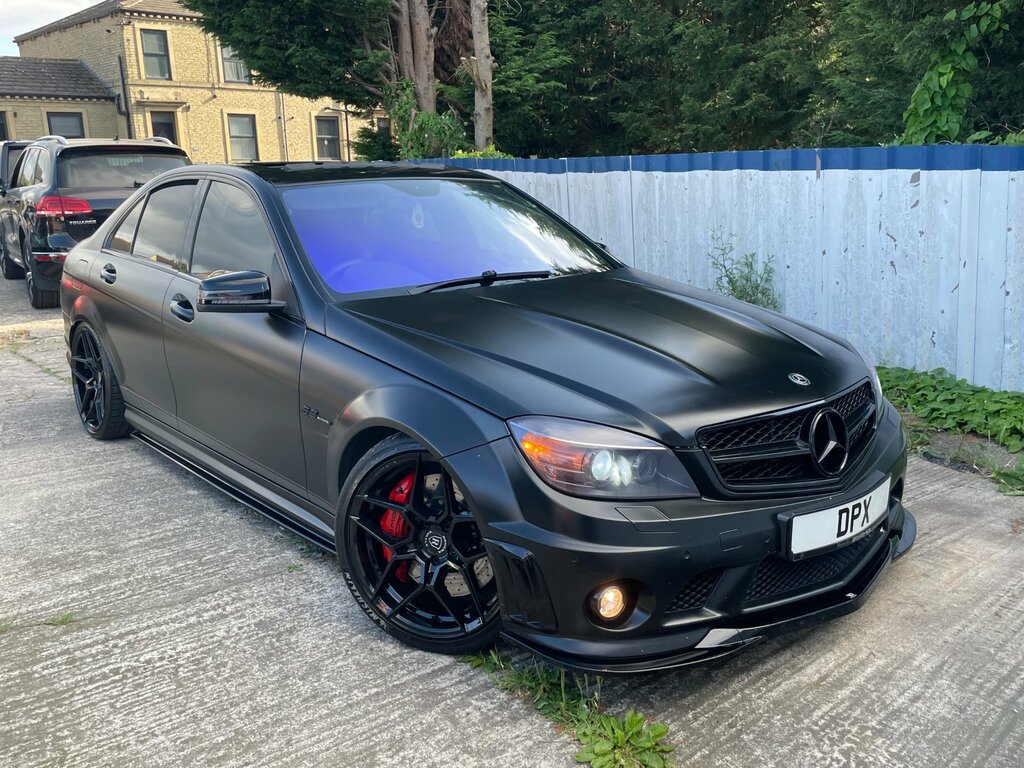 Mercedes-Benz C Class 6.3 C63 V8 Performance Pack Amg Pack Ppp Saloon Silver