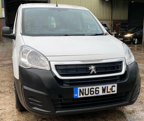 Peugeot Partner 1.6 Bluehdi 744 White #3
