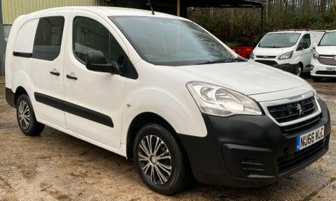 Peugeot Partner 1.6 Bluehdi 744 White #5