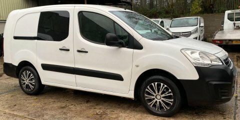 Peugeot Partner 1.6 Bluehdi 744 White #6