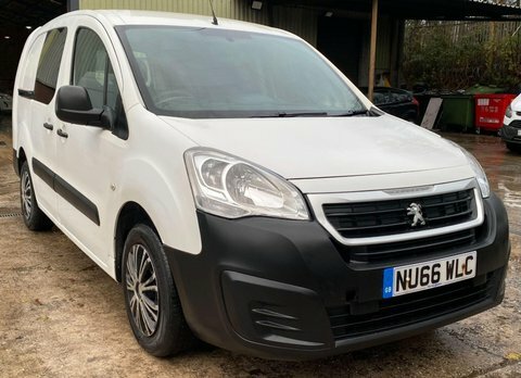 Peugeot Partner 1.6 Bluehdi 744 White #4