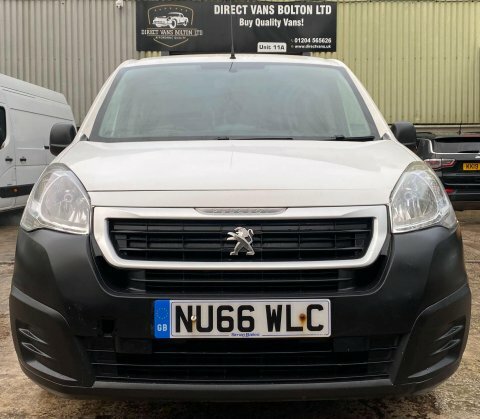 Peugeot Partner 1.6 Bluehdi 744 White #2