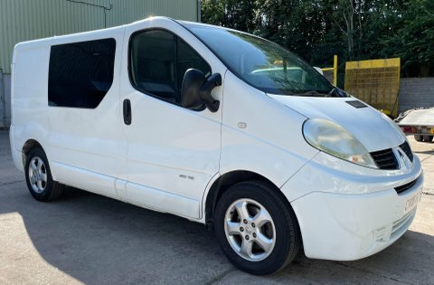 Renault Trafic 2.0 Td Dci White #3