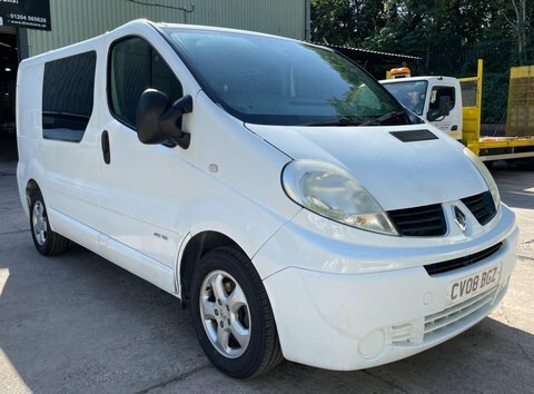 Renault Trafic 2.0 Td Dci White #2