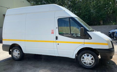 Ford Transit Custom 2.4 Tdci 350 2010 White #4