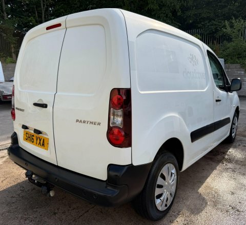 Peugeot Partner Panel Van White #7
