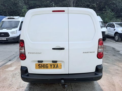 Peugeot Partner Panel Van White #8