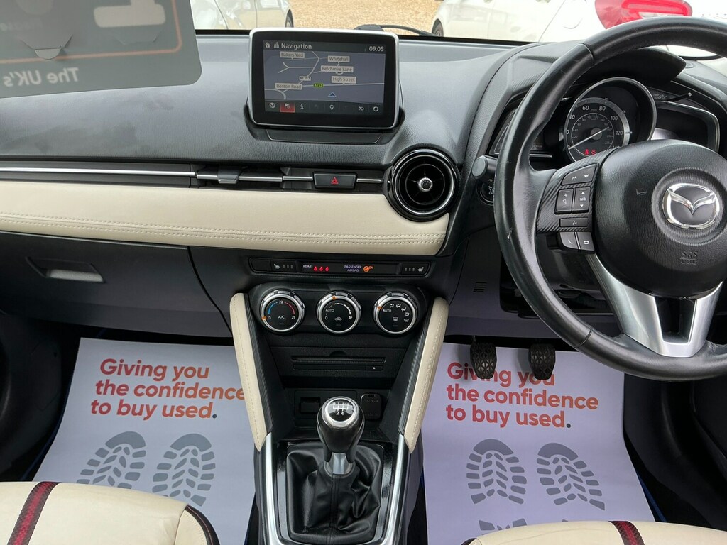 Mazda 2 1.5 Sport Nav VU65TXC Blue #5