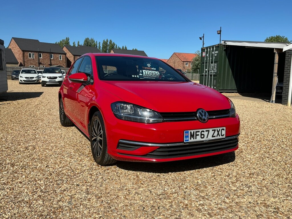 Volkswagen Golf 1.4 Tsi Se Nav Red