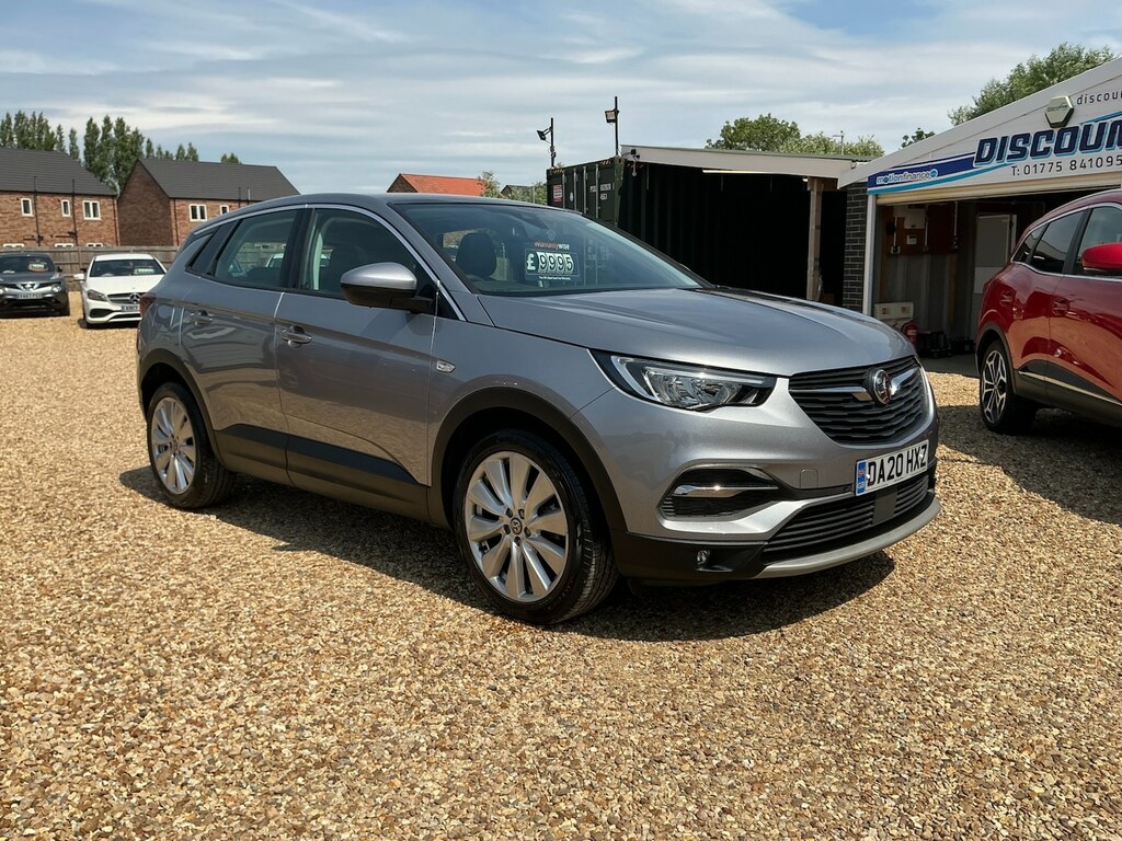 Vauxhall Grandland X 1.5 Turbo D Elite Nav DA20HXZ Grey #2