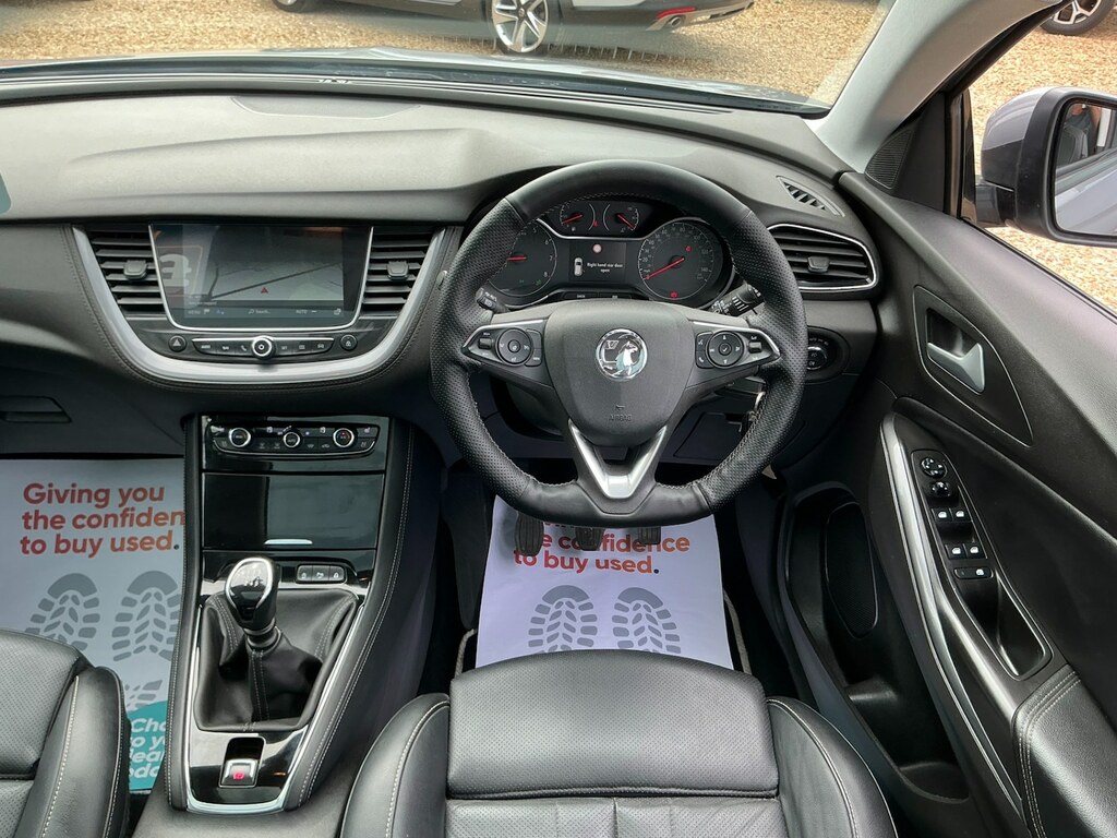 Vauxhall Grandland X 1.5 Turbo D Elite Nav DA20HXZ Grey #4