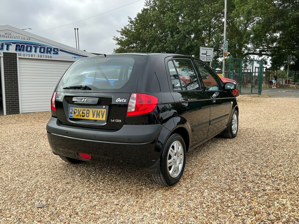 Hyundai Getz 1.1 Cdx Black #7