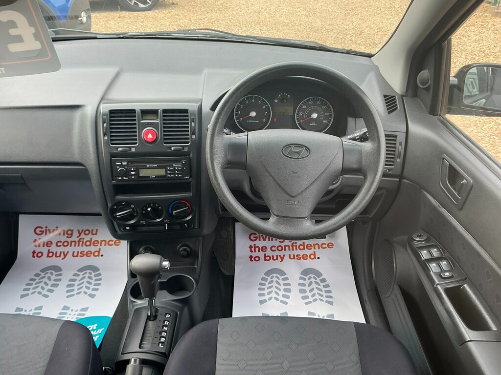 Hyundai Getz 1.4 Cdx Black #4