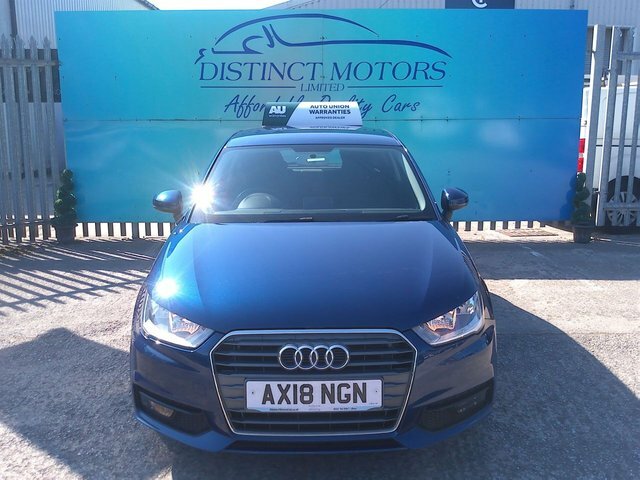 Audi A1 Tfsi Sport Hatchback AX18NGN Blue #2
