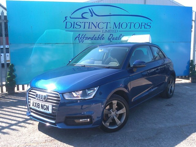 Audi A1 Tfsi Sport Hatchback AX18NGN Blue #3