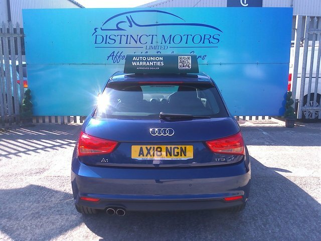 Audi A1 Tfsi Sport Hatchback AX18NGN Blue #5