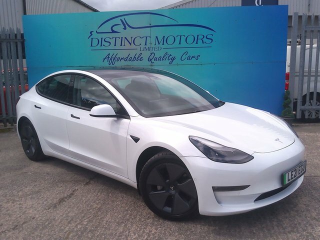 Tesla Model 3 Motor Long Range Saloon White
