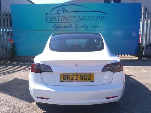 Tesla Model 3 Motor Long Range Saloon BK22WDZ White #5
