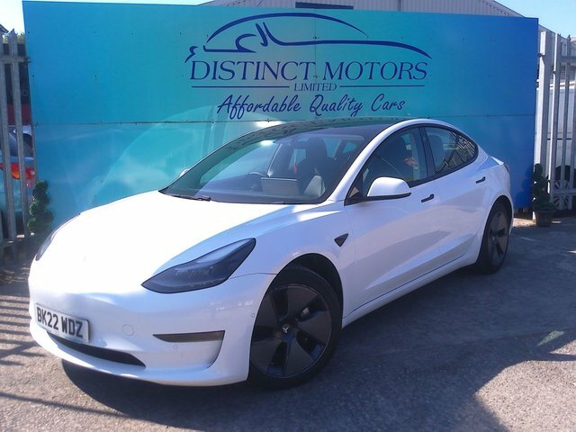 Tesla Model 3 Motor Long Range Saloon BK22WDZ White #3