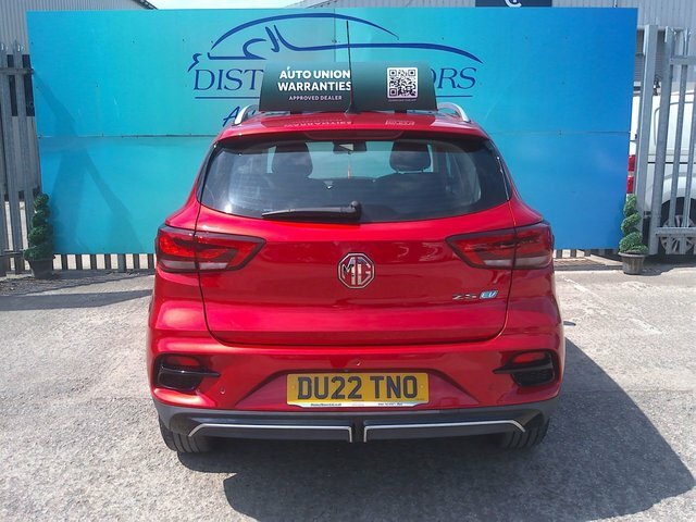 MG ZS Trophy Long Range Suv Red #5