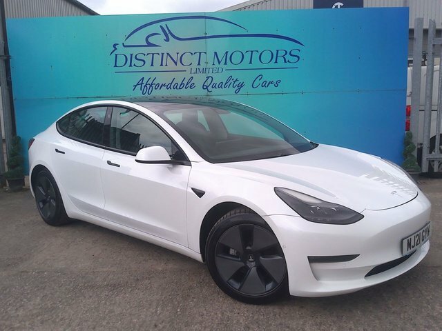 Tesla Model 3 Motor Long Range Saloon White