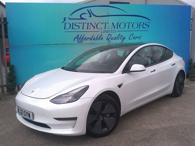 Tesla Model 3 Motor Long Range Saloon MJ21GYW White #3