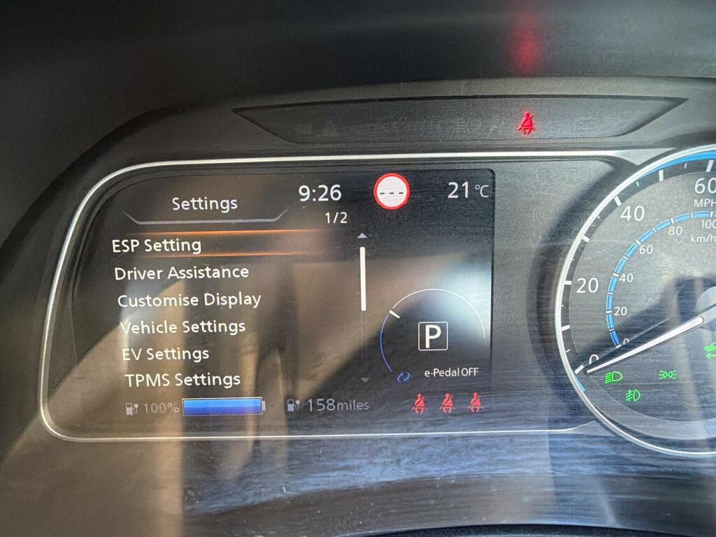 Nissan Leaf Hatchback 39Kwh Acenta 202323 Grey #6