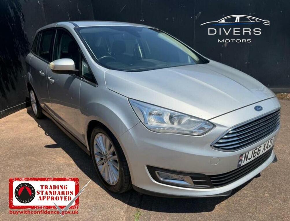 Ford Grand C-Max Mpv 1.5 Tdci Titanium Euro 6 Ss 201666 Silver
