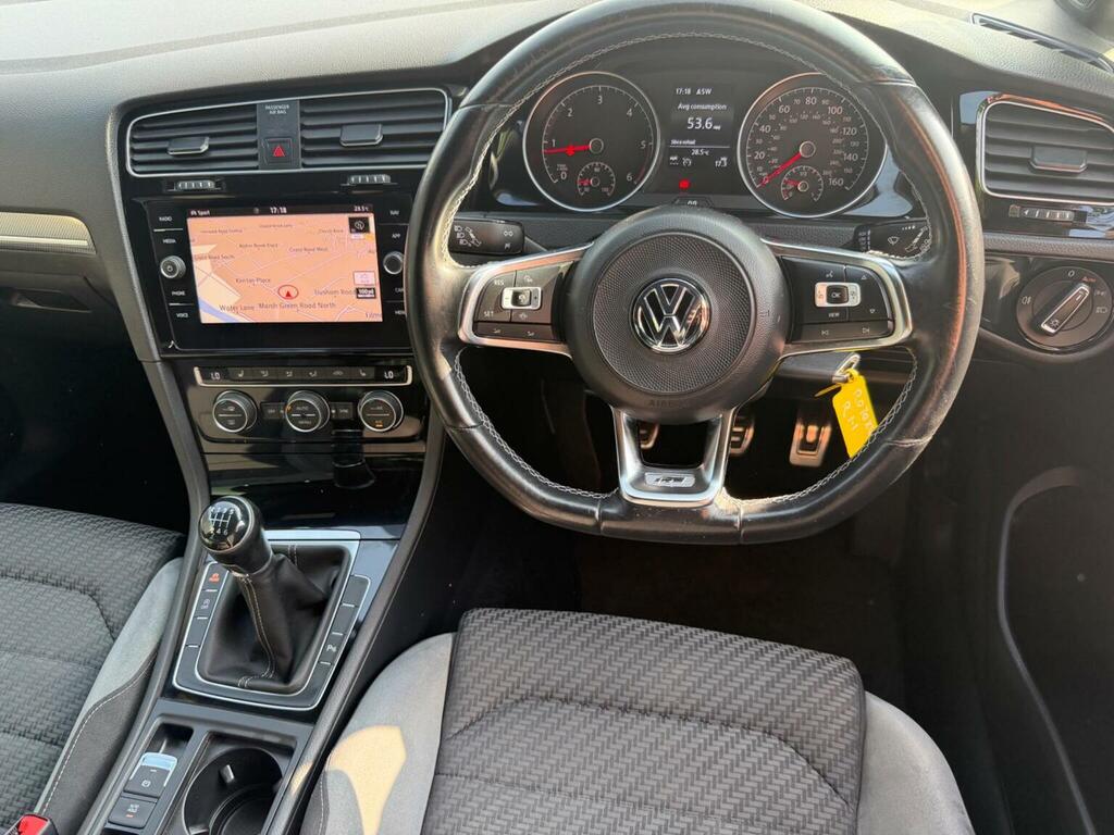 Volkswagen Golf 2.0 Tdi R-line Edition Euro 6 Ss Grey #2