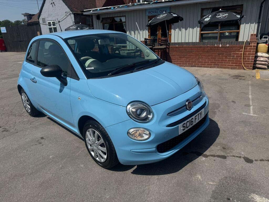 Fiat 500 1.2 Pop Euro 6 Ss SC16FTY Blue #2