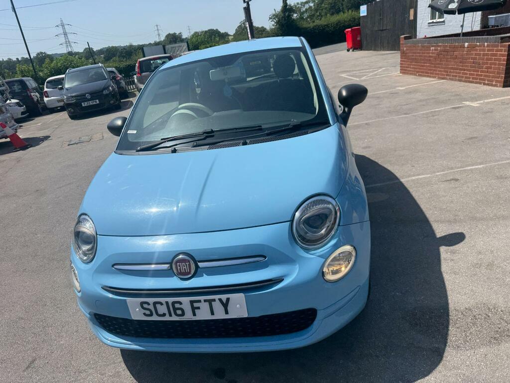 Fiat 500 1.2 Pop Euro 6 Ss SC16FTY Blue #5