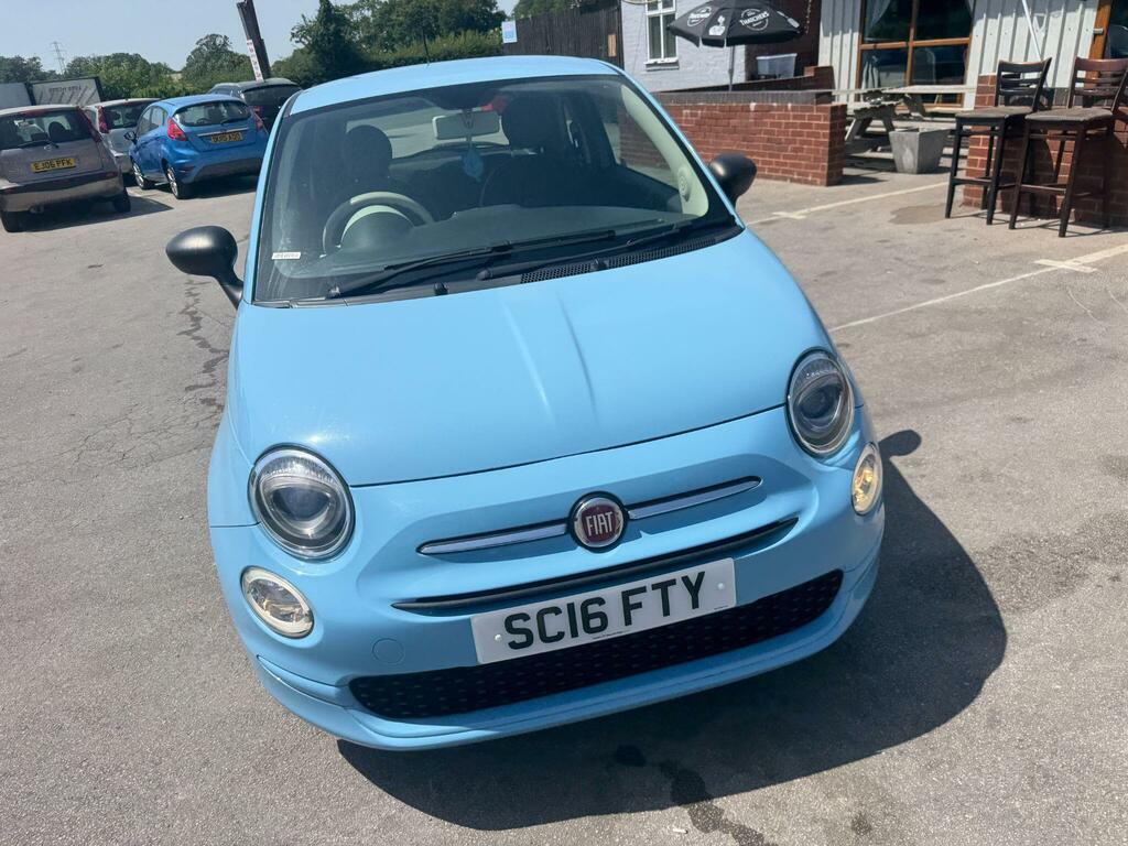 Fiat 500 1.2 Pop Euro 6 Ss SC16FTY Blue #4