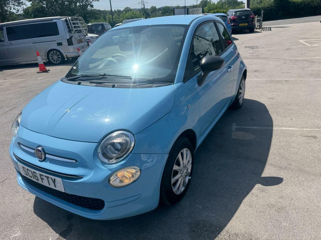 Fiat 500 1.2 Pop Euro 6 Ss SC16FTY Blue #6