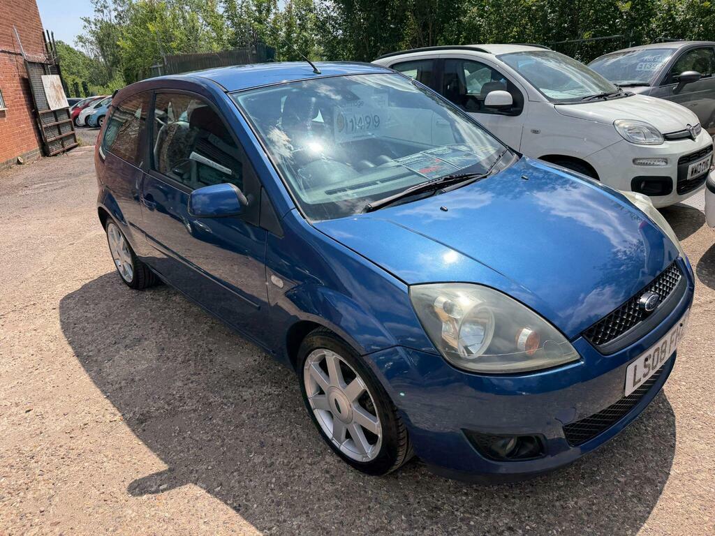 Ford Fiesta 1.25 Zetec Blue Edition Hatchback Manua Black #1