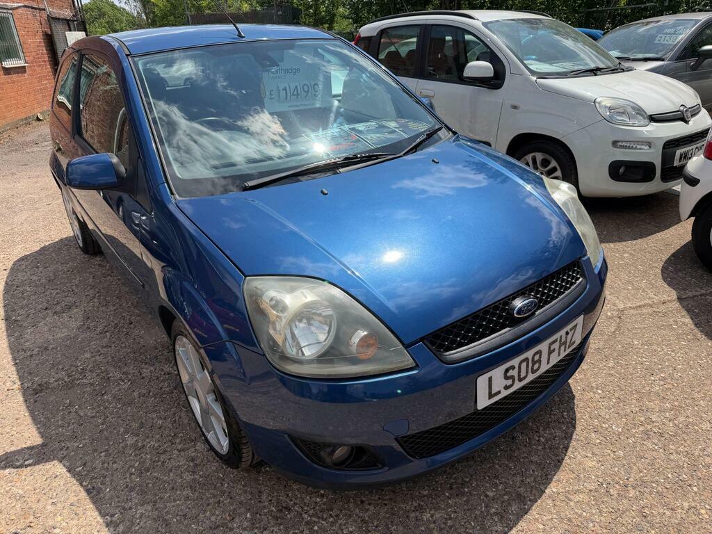 Ford Fiesta 1.25 Zetec Blue Edition Hatchback Manua Black #2