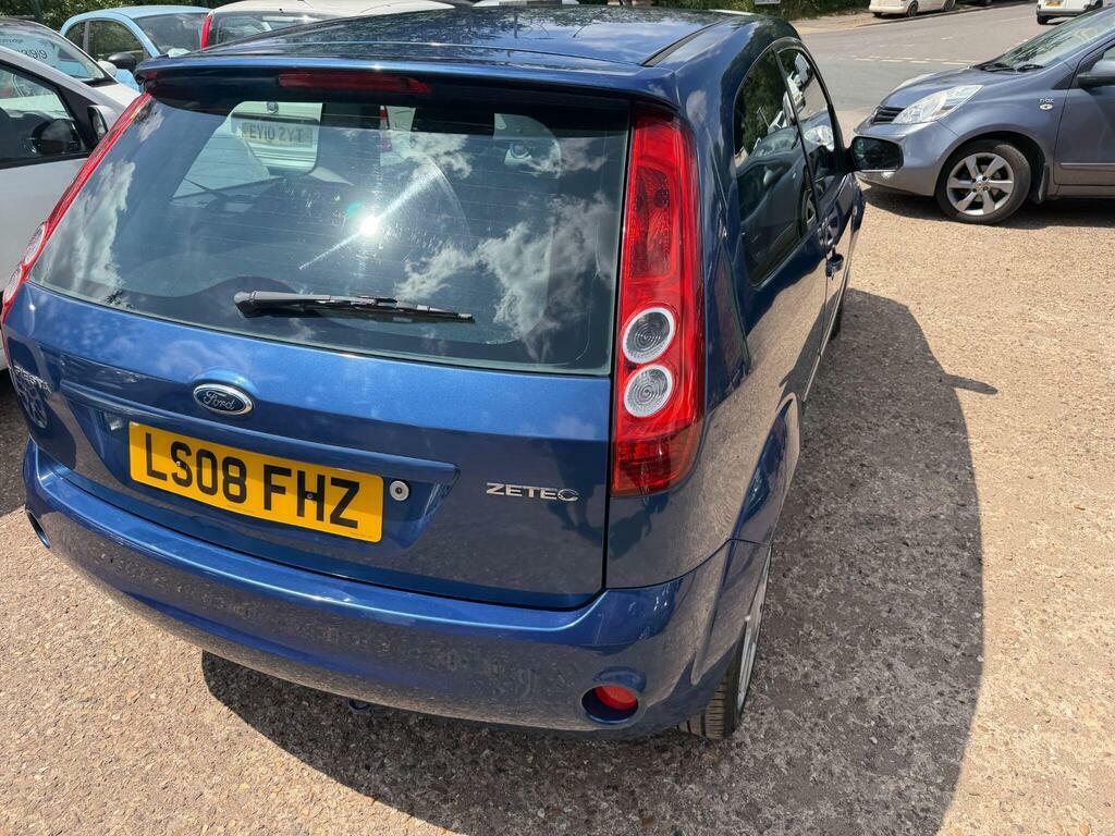 Ford Fiesta 1.25 Zetec Blue Edition Hatchback Manua Black #13