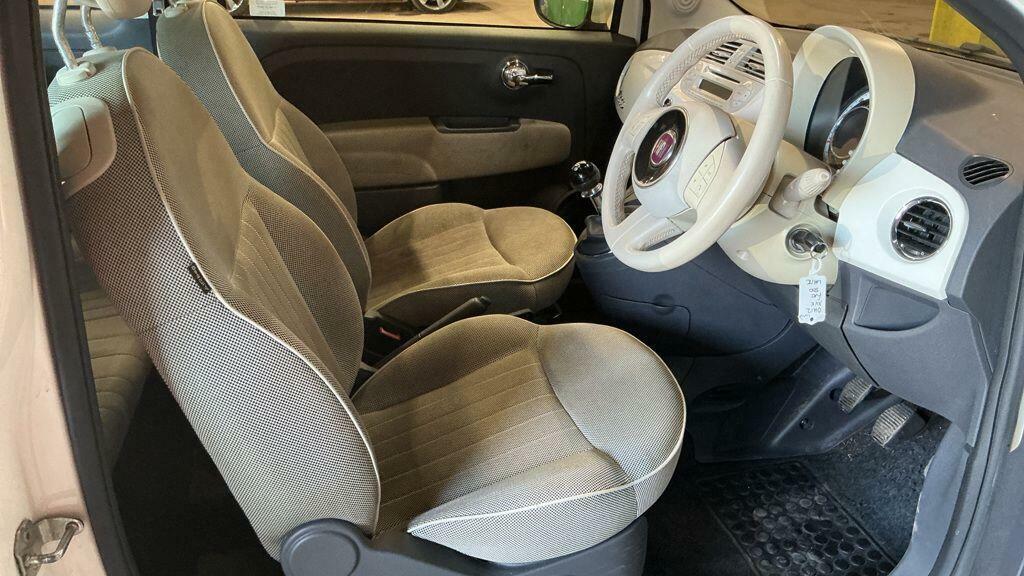 Fiat 500 0.9 Twinair Lounge Euro 5 Ss Grey #9