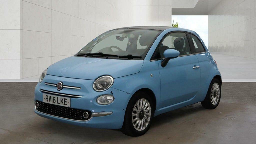 Fiat 500 1.2 Lounge Euro 6 Ss Blue #2