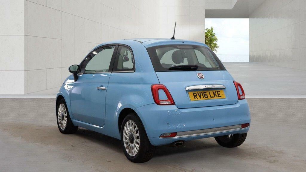 Fiat 500 1.2 Lounge Euro 6 Ss Blue #3